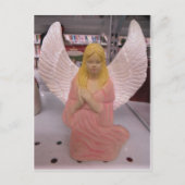 Blonde Angel Briefkaart (Voorkant)