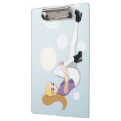 Blonde Anime Girl Klembord (Links)