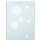 Blonde Anime Girl Klembord (Achterkant)