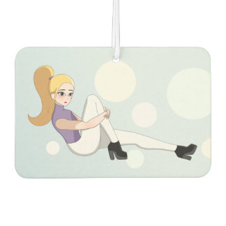 Blonde Anime Girl Luchtverfrisser