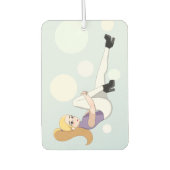 Blonde Anime Girl Luchtverfrisser (Voorkant)