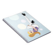 Blonde Anime Girl Notitieboek (Rechterzijde)