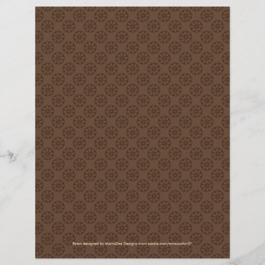 Blonde Baker Cupcake D12 Flyer met foto's D1c (Achterkant)