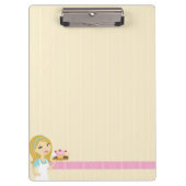 Blonde Baker Cupcake D12 klembord 1 (Voorkant)