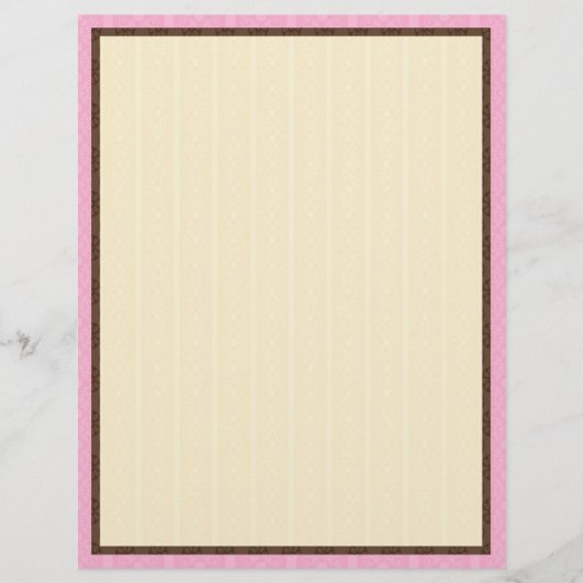 Blonde Baker Cupcake D12 Letterhead 6 (Voorkant)