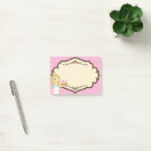 Blonde Baker Cupcake D12 Post it Notes Pad 2 (Kantoor)