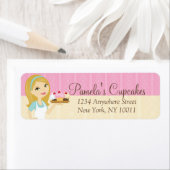 Blonde Baker Cupcake D12 Retouradres Labels 3 (Insitu)