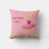 Blonde Ballerina Sierkussen (Voorkant)