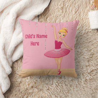 Blonde Ballerina Worpkussen Kussen