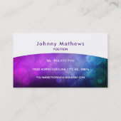 Blonde Bartender Logo Visitekaartjes (Achterkant)