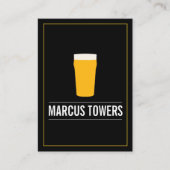 Blonde Beer IPA Brewmaster Visitekaartje (Voorkant)