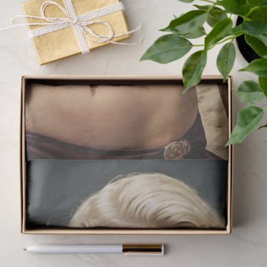 Blonde Bombshell – Edgy Pin-Up Decoupage Tissuepapier (Geschenk)