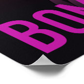 Blonde Bombshell Poster (Hoek)