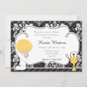 Blonde Boy First Community Damask Kaart (Voorkant)