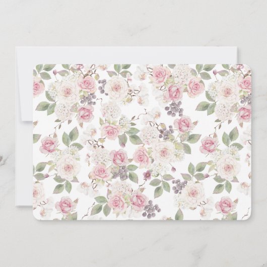 Blonde Bride Wedding Gown Vrijgezellenfeest Kaart (Achterkant)