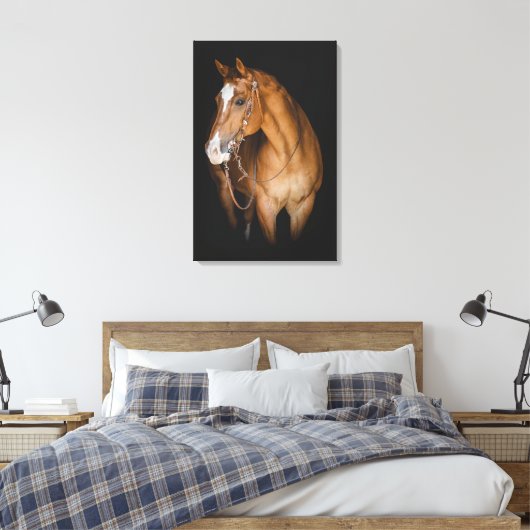 Blonde & Broke -  canvas afdrukken (Insitu (Slaapkamer))