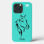 Blonde & Broke Equestrian - iPhone/iPad case (Achterkant)