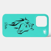Blonde & Broke Equestrian - iPhone/iPad case (Achterkant (horizontaal))