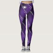 Blonde & Broke - FPH-Leggings - Witte Logo Leggings (Voorkant)