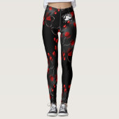 Blonde & Broke - Gepatterde Leggings (Voorkant)