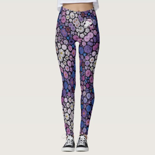 Blonde & Broke - Gepatterde Leggings (Voorkant)