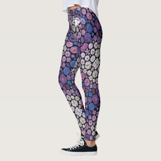 Blonde & Broke - Gepatterde Leggings (Links)