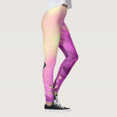 Blonde & Broke - Gepatterde Leggings - Witte Logo (Rechts)