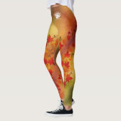 Blonde & Broke - Gepatterde Leggings - Witte Logo (Links)