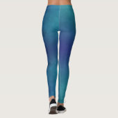 Blonde & Broke - Gepatterde Leggings - Witte Logo (Achterkant)