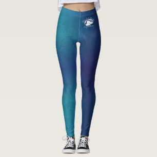 Blonde & Broke - Gepatterde Leggings - Witte Logo