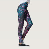Blonde & Broke - Gepatterde Leggings - Witte Logo (Rechts)