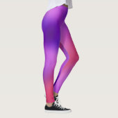 Blonde & Broke - Gepatterde Leggings - Witte Logo (Rechts)