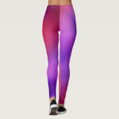 Blonde & Broke - Gepatterde Leggings - Witte Logo (Achterkant)