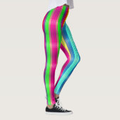 Blonde & Broke - Gepatterde Leggings - Witte Logo (Rechts)