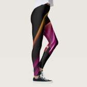Blonde & Broke - Gepatterde Leggings - Witte Logo (Rechts)