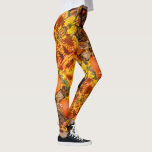 Blonde & Broke - Gepatterde Leggings - Witte Logo