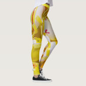 Blonde & Broke - Gepatterde Leggings - Witte Logo (Rechts)