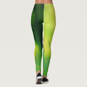 Blonde & Broke - Gepatterde Leggings - Zwarte Logo (Achterkant)