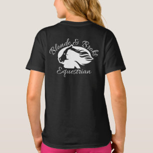 Blonde & Broke - Kinder T-Shirt - Logo (alleen ach