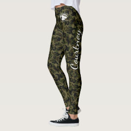 Blonde & Broke - "Personaliseer deze" Camo Legging