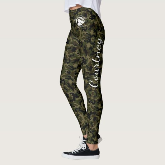 Blonde & Broke - "Personaliseer deze" Camo Legging (Links)