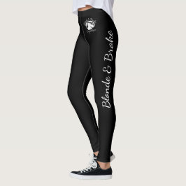 Blonde & Broke - Solid Leggings - Script
