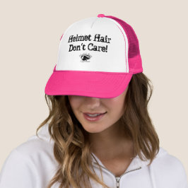Blonde & Broke - Trucker Hat - Helmet Hair Pet