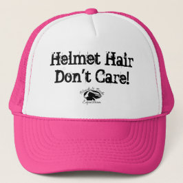 Blonde & Broke - Trucker Hat - Helmet Hair Trucker Pet