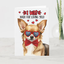 Blonde Chihuahua Made voor je Valentijn