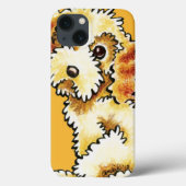 Blonde Cocker Spaniel Poodle Mix Case-Mate iPhone Case (Achterkant)