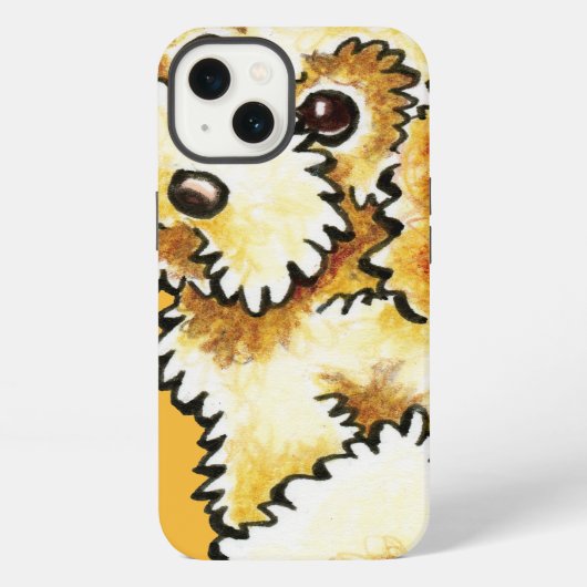 Blonde Cocker Spaniel Poodle Mix iPhone Hoesje (Achterkant)