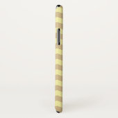 Blonde crème neutrale chevrons Case-Mate iPhone case (Achterkant / rechts)