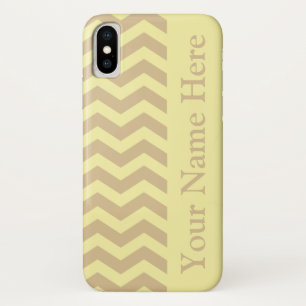 Blonde crème neutrale chevrons Case-Mate iPhone case