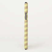 Blonde crème neutrale chevrons Case-Mate iPhone case (Achterkant / rechts)